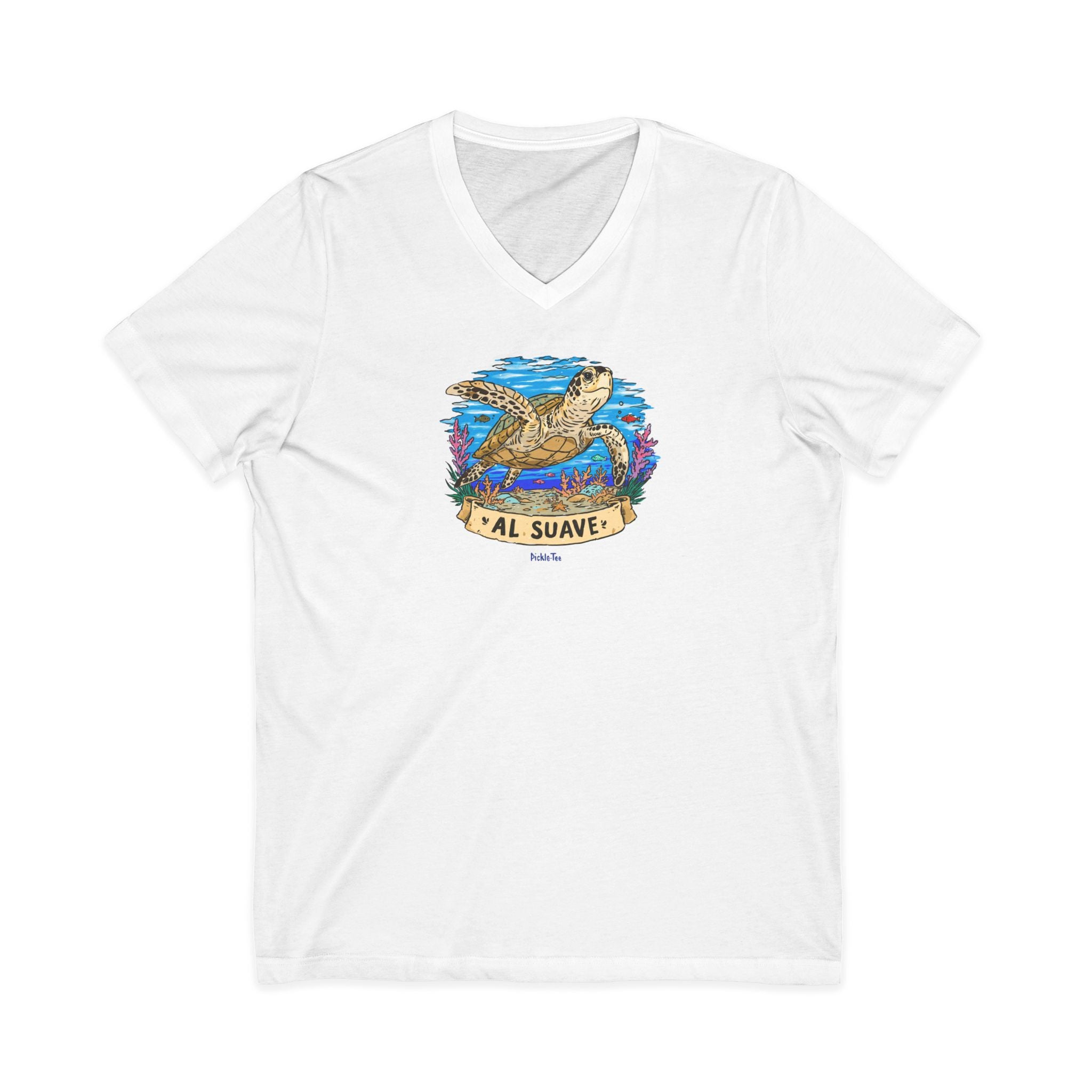 Sea Turtle Unisex V-Neck Tee