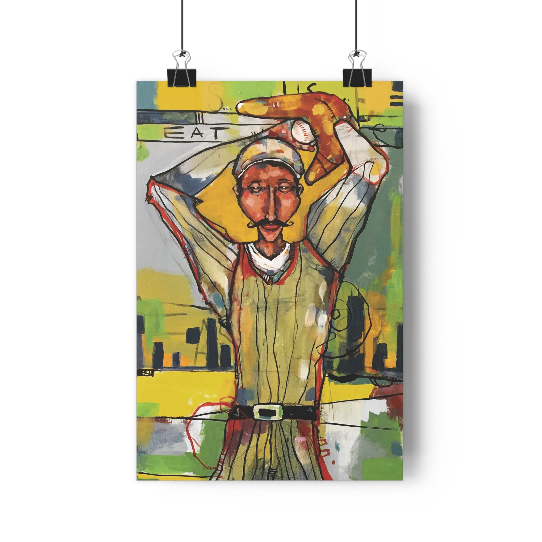 Baseball Giclée Art Print