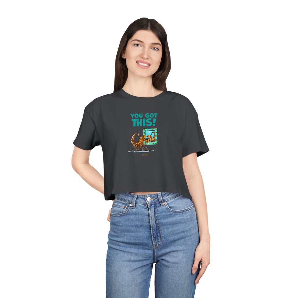 You Got This! Women's Crop Tee