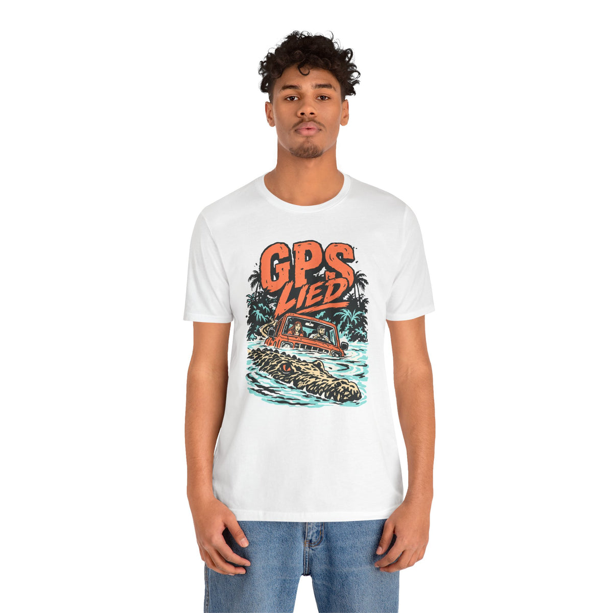 GPS LIED Unisex Jersey Short Sleeve Tee