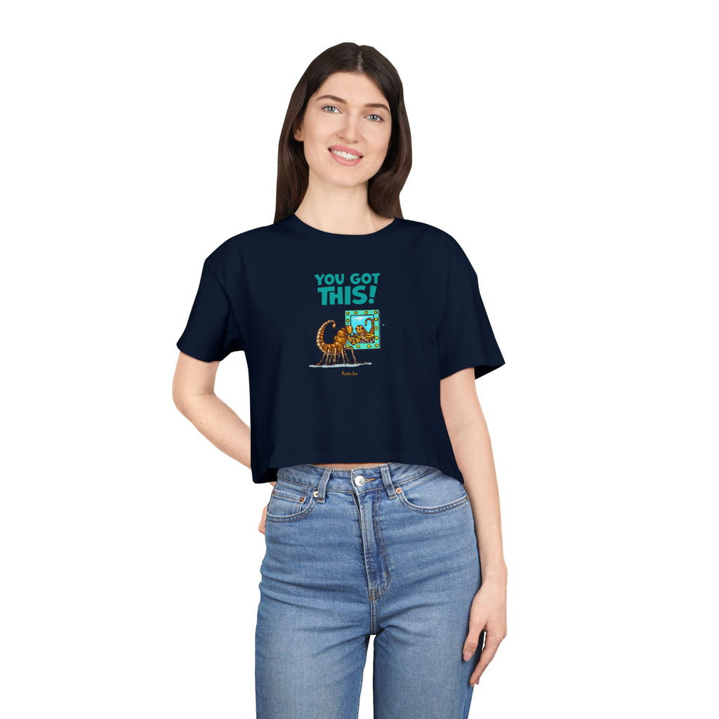 You Got This! Women's Crop Tee