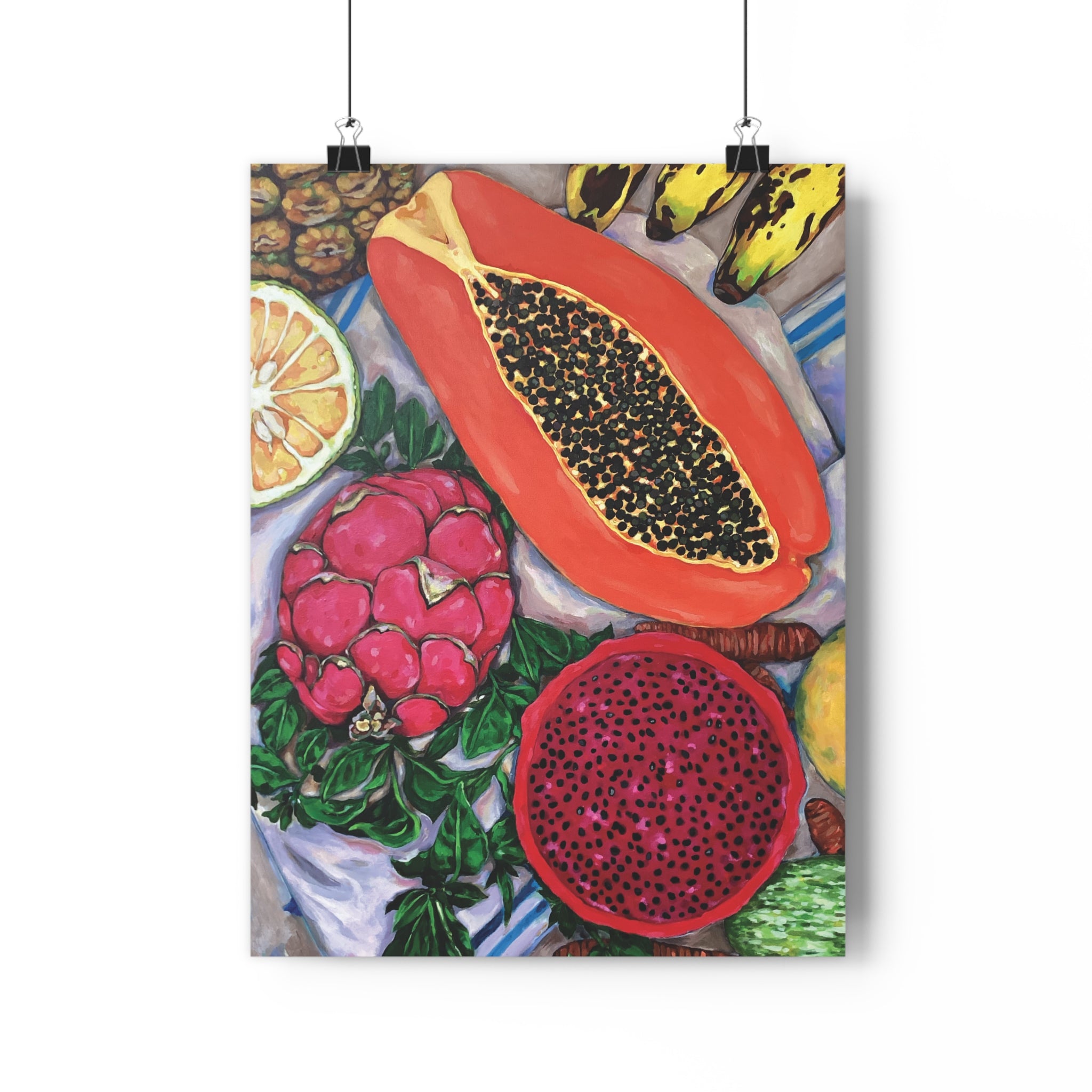 Costa Rican Fruits Giclée Art Print
