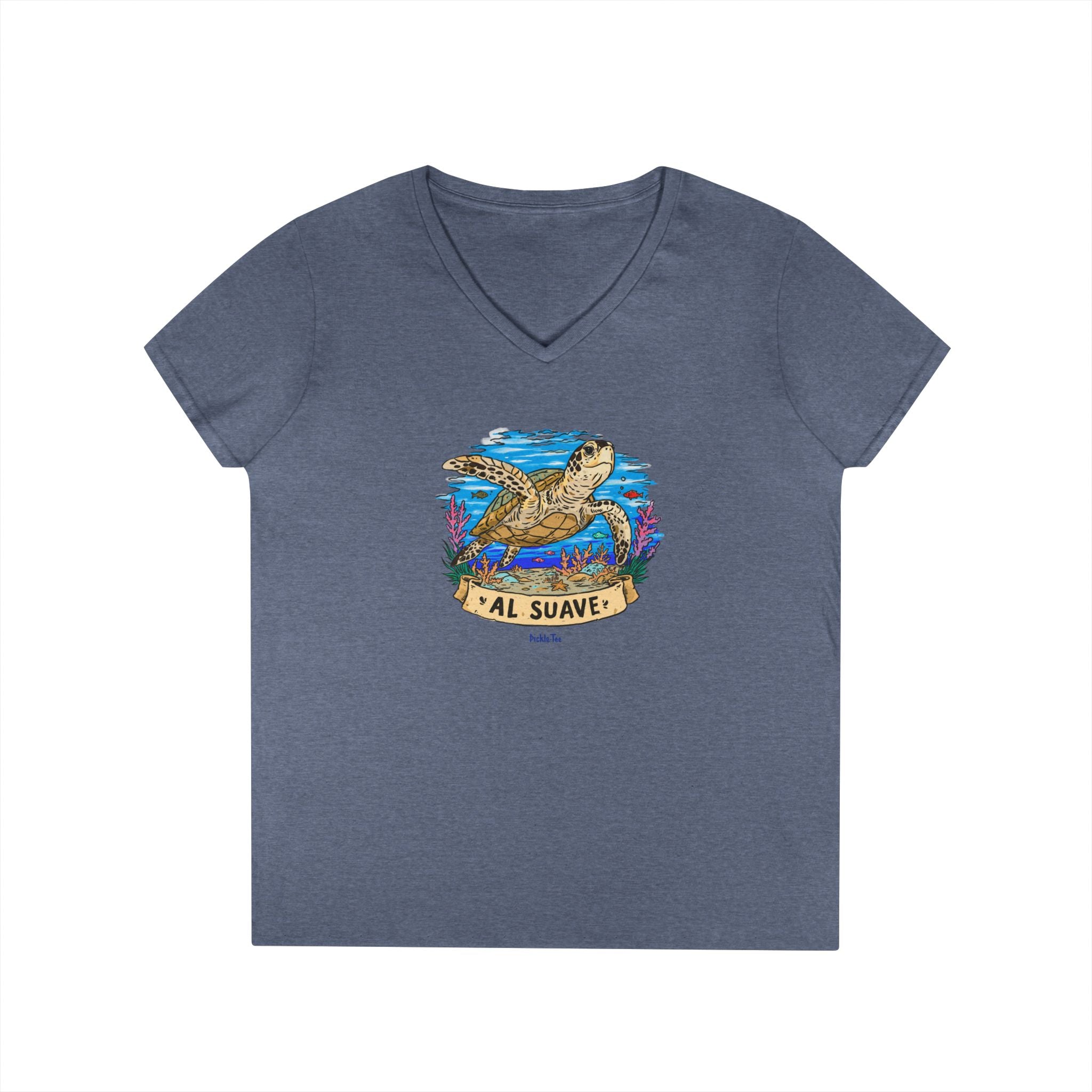 Sea Turtle, Women’s V-Neck Tee