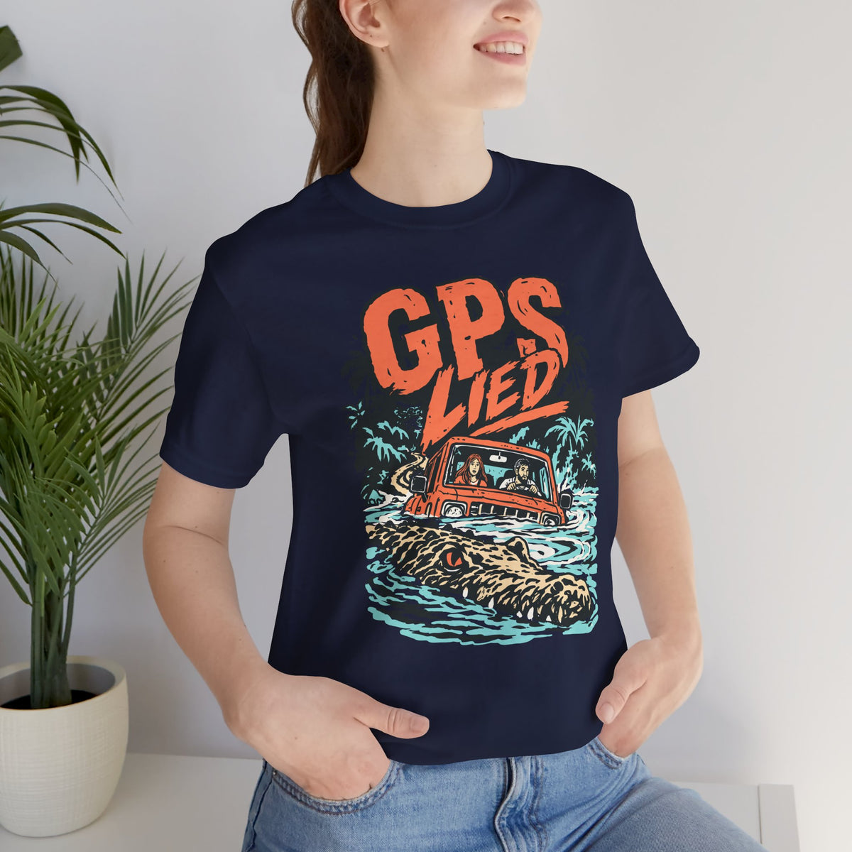 GPS LIED Unisex Jersey Short Sleeve Tee