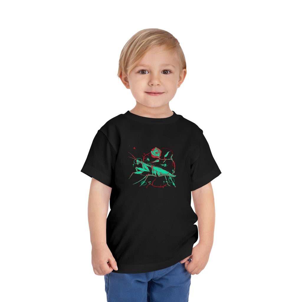 Praying Mantis Toddler Short Sleeve Tee