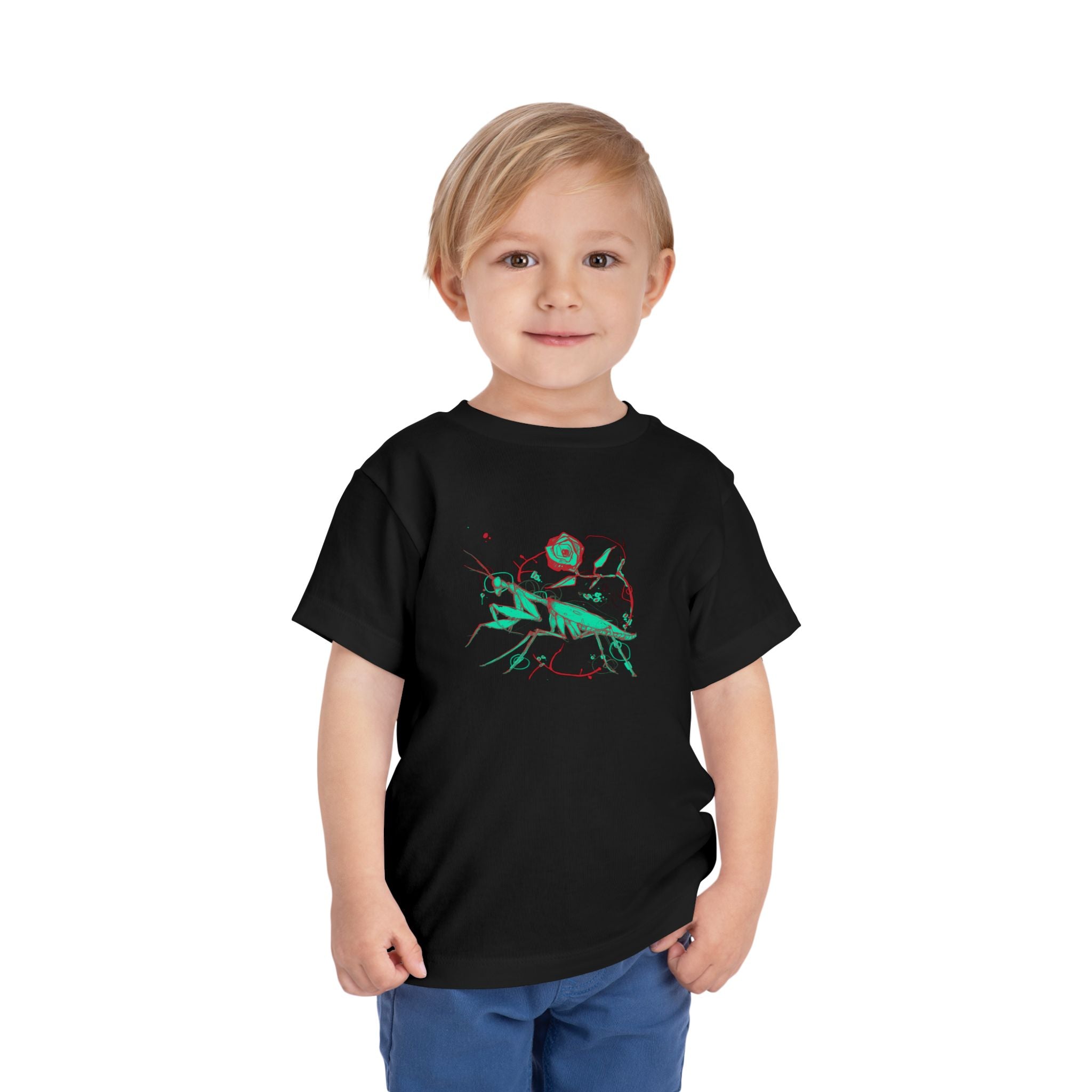Praying Mantis Toddler Short Sleeve Tee