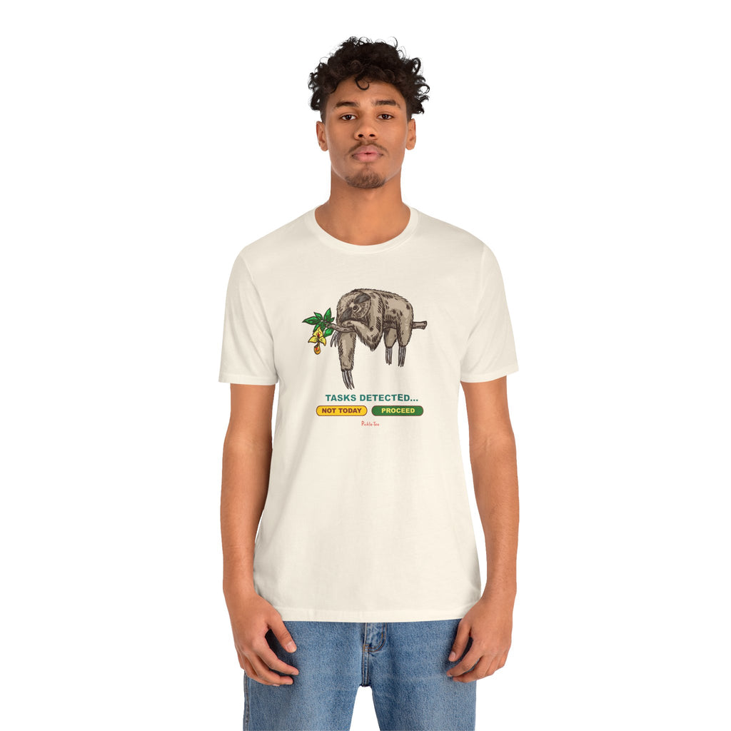 Sloth Tasks Unisex Crew Tee