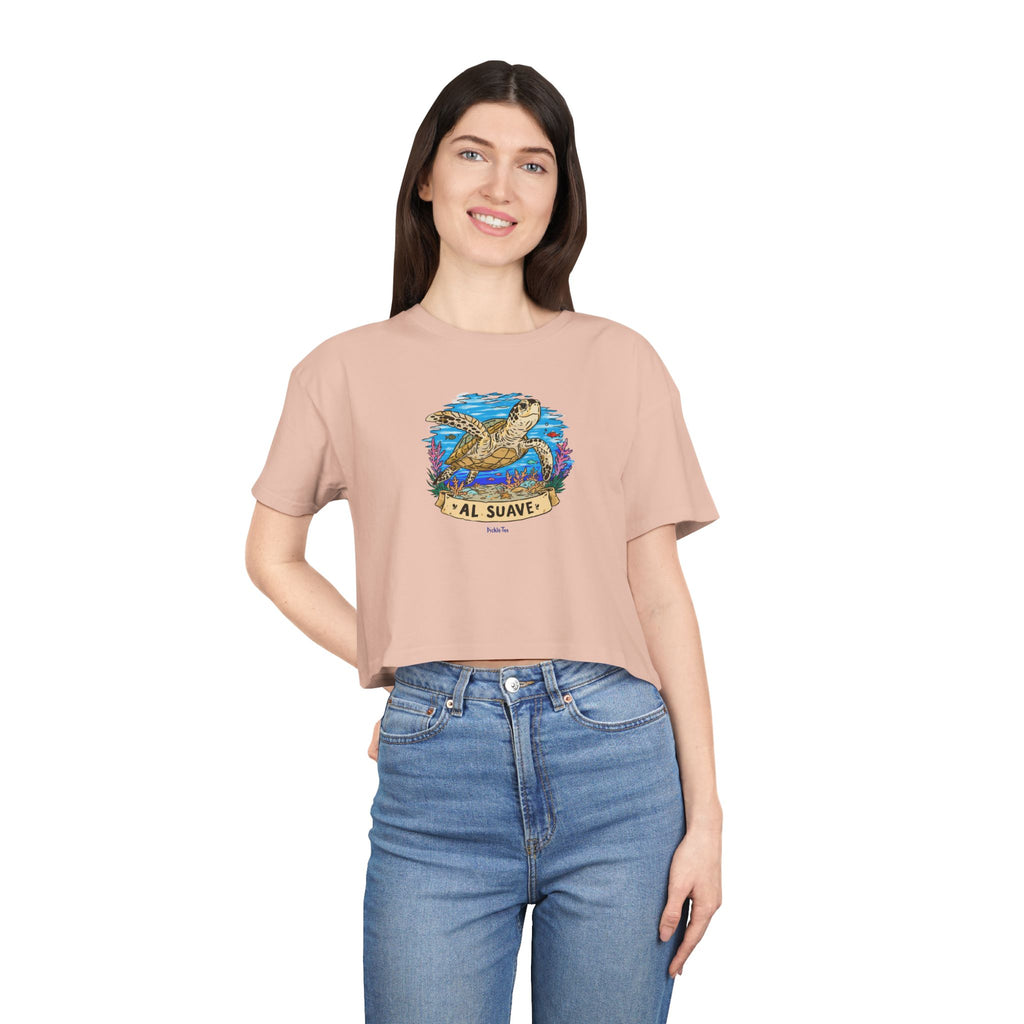 Sea Turtle Women's Crop Tee