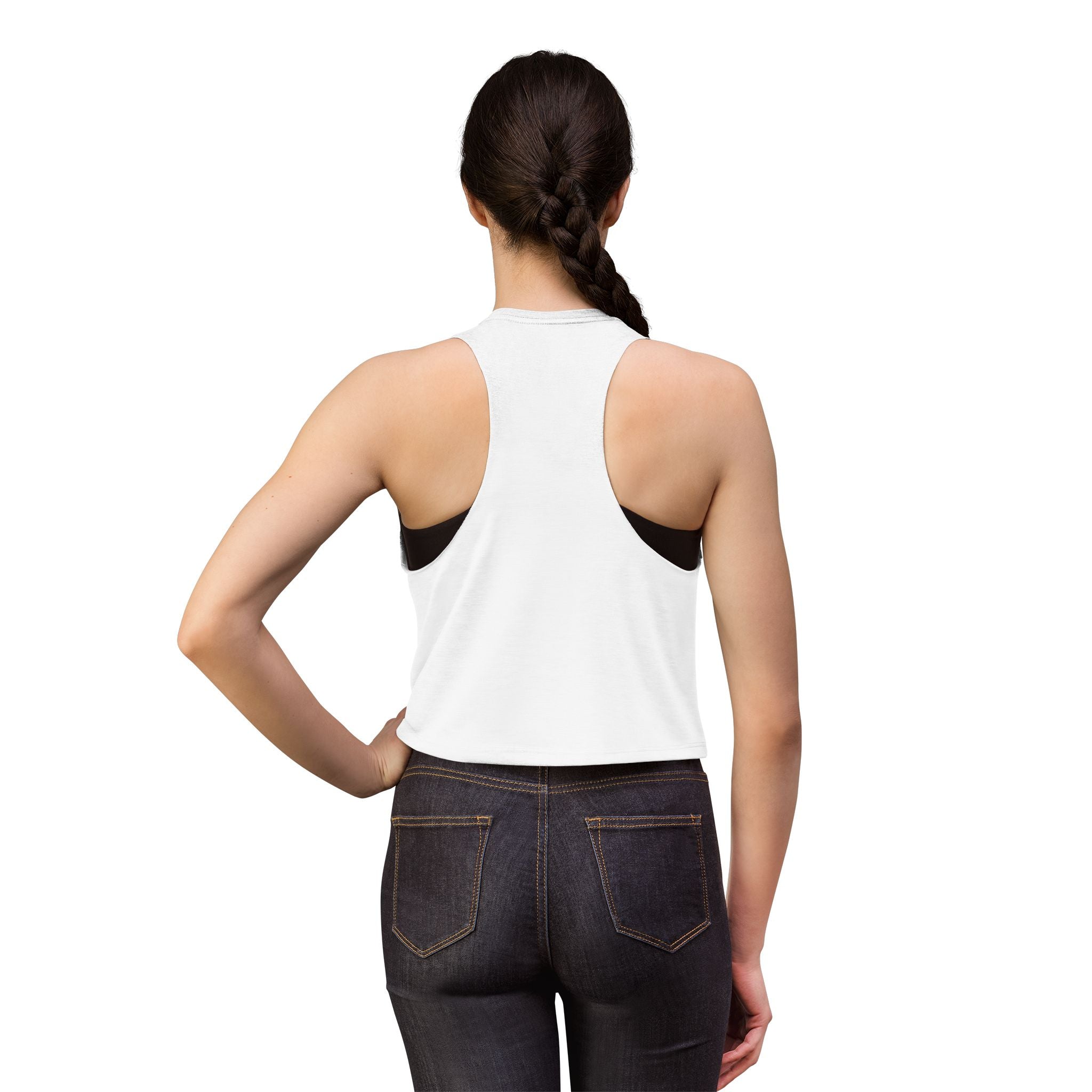 Zaguate Social Club - Goose Women's Racerback Crop Tank