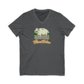Unisex Jersey Short Sleeve V-Neck Tee