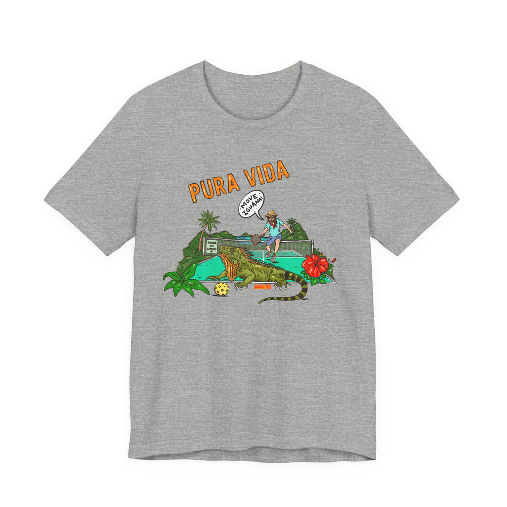 Iguana Pickleball Unisex Crew Neck Tee