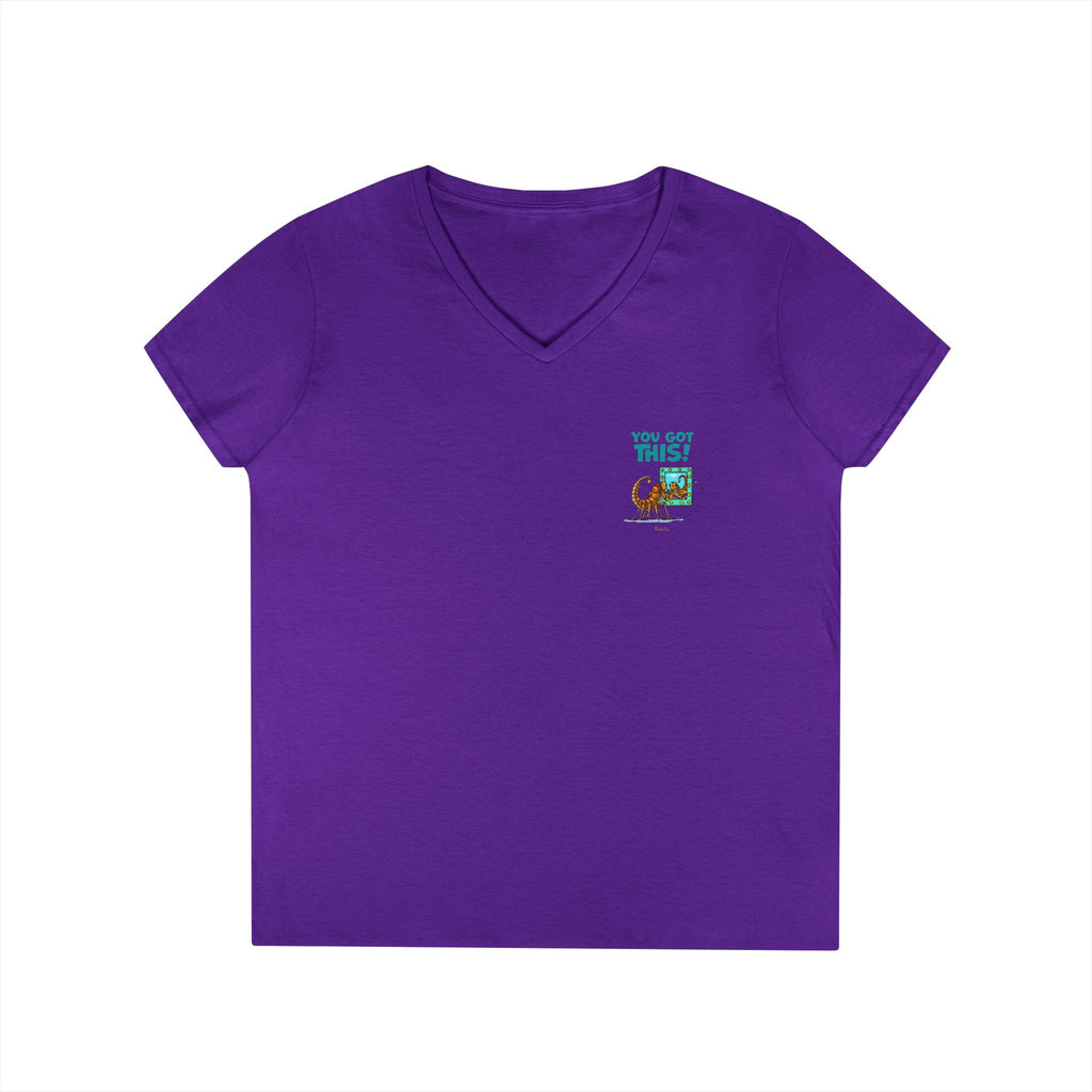 You Got This logo Women’s V-Neck Tee