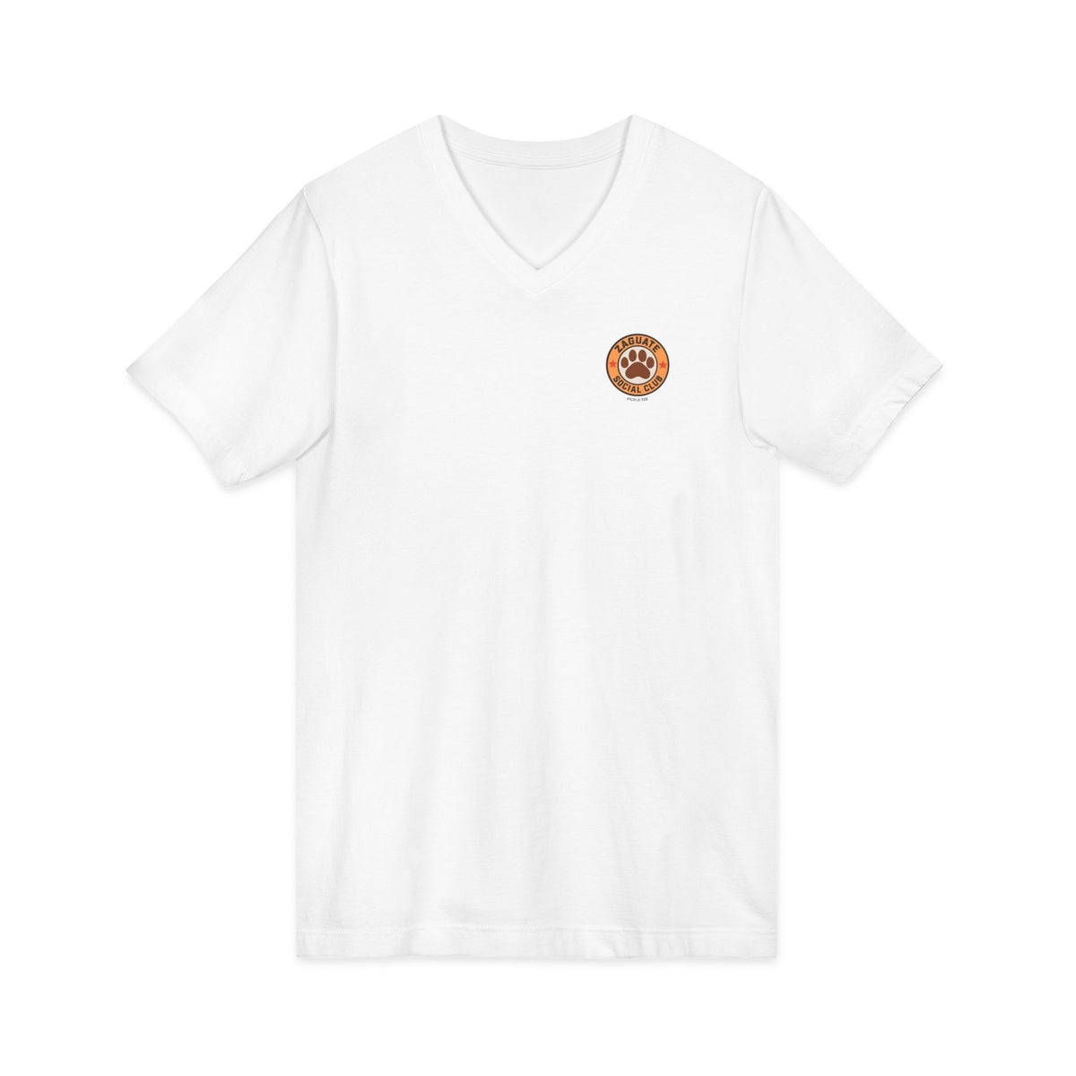 Goose - Zaguate Social Club Front Logo, Unisex V-Neck Tee
