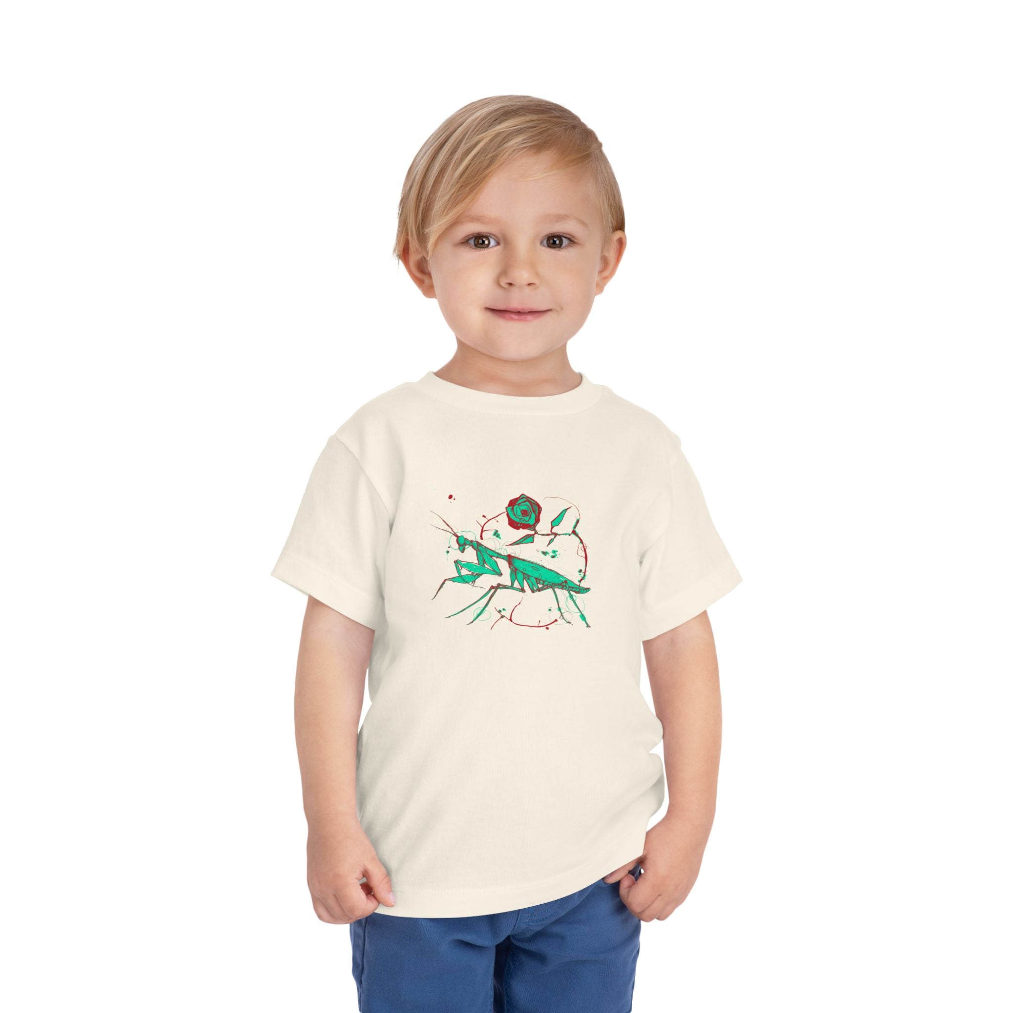 Praying Mantis Toddler Short Sleeve Tee