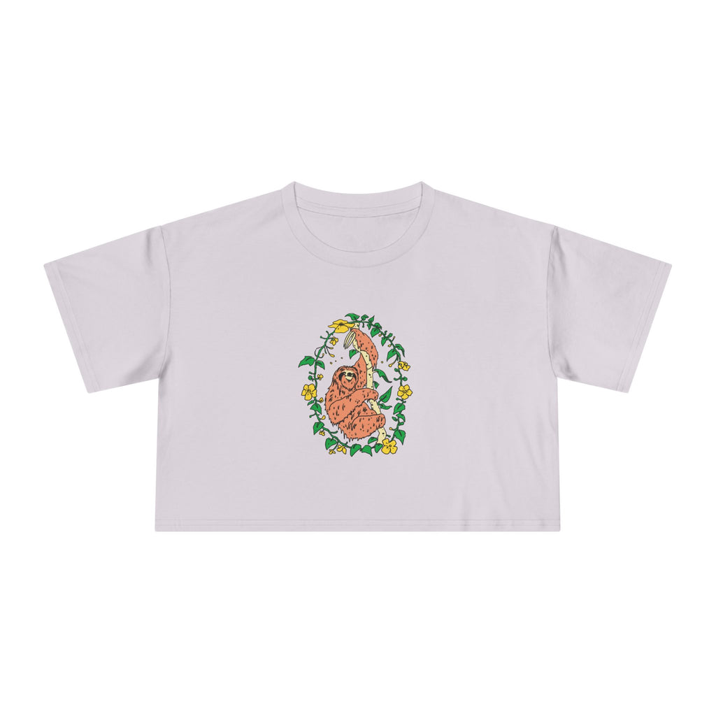 Sloth Women's Crop Tee