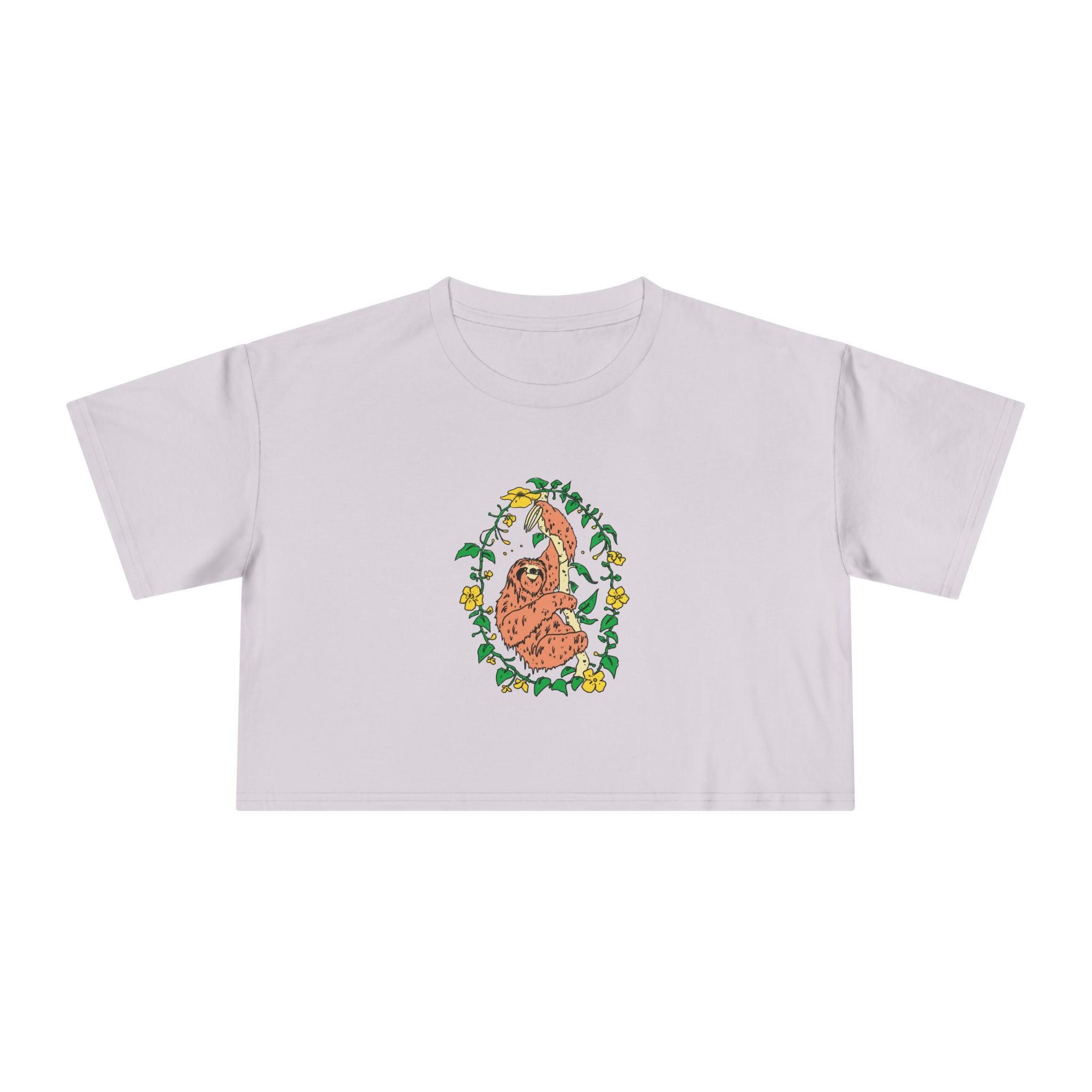 Sloth Women's Crop Tee