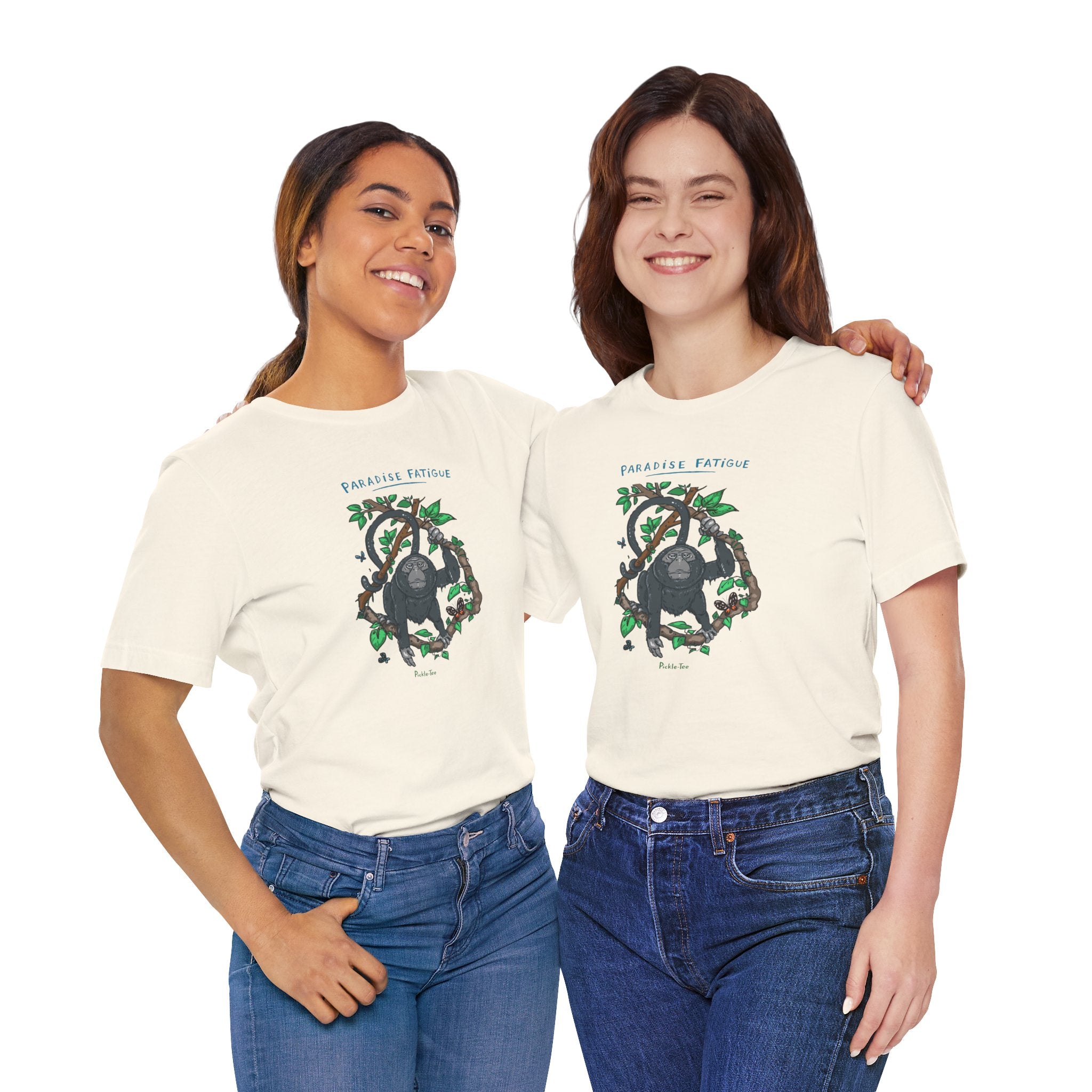Monkey Paradise Unisex Crew Neck Tee