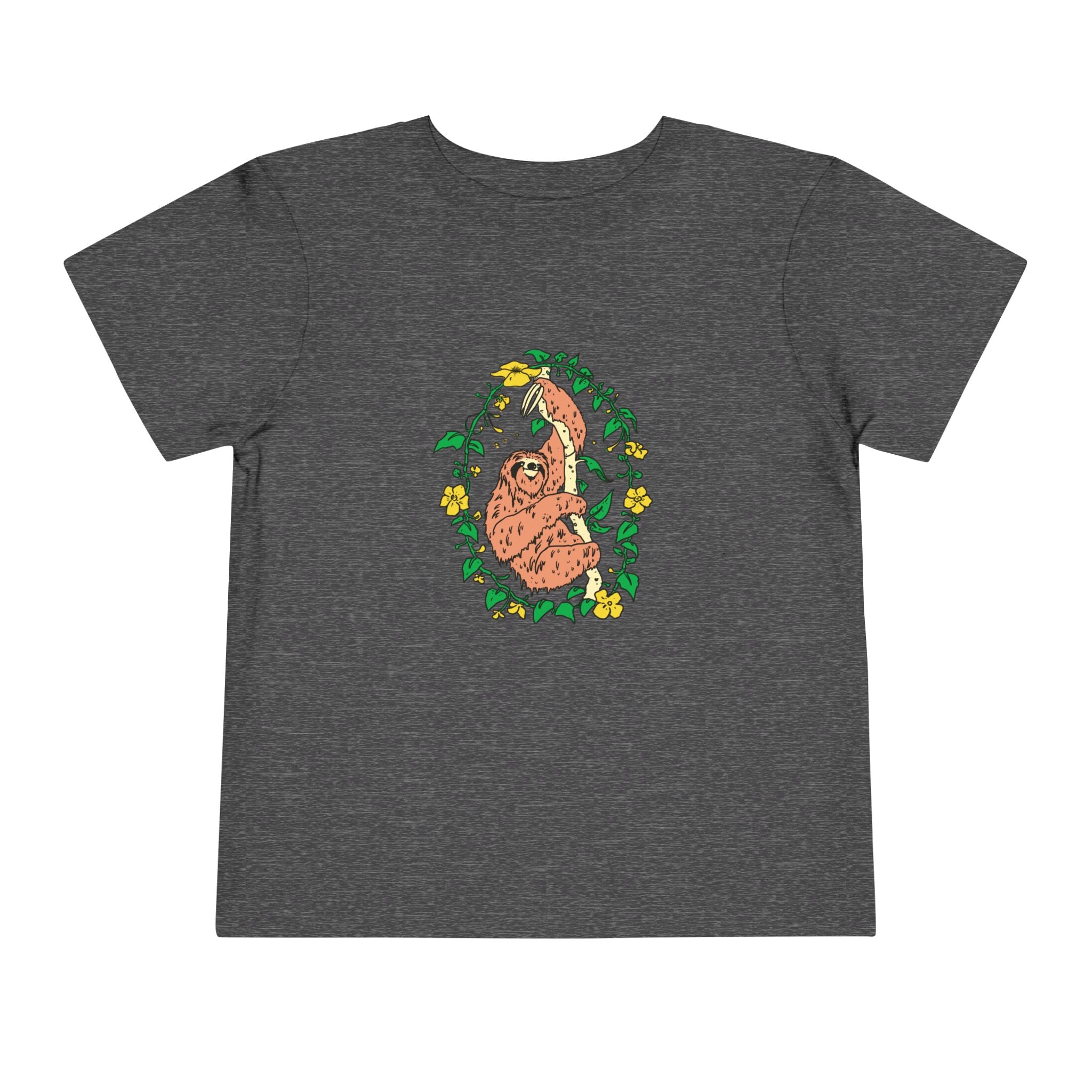 Sloth Toddler Short Sleeve Tee
