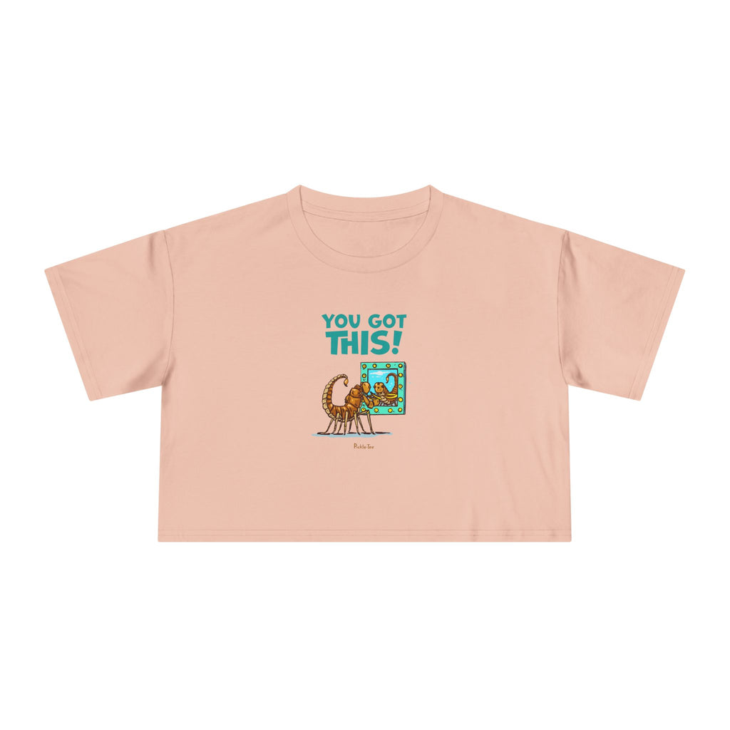 You Got This! Women's Crop Tee