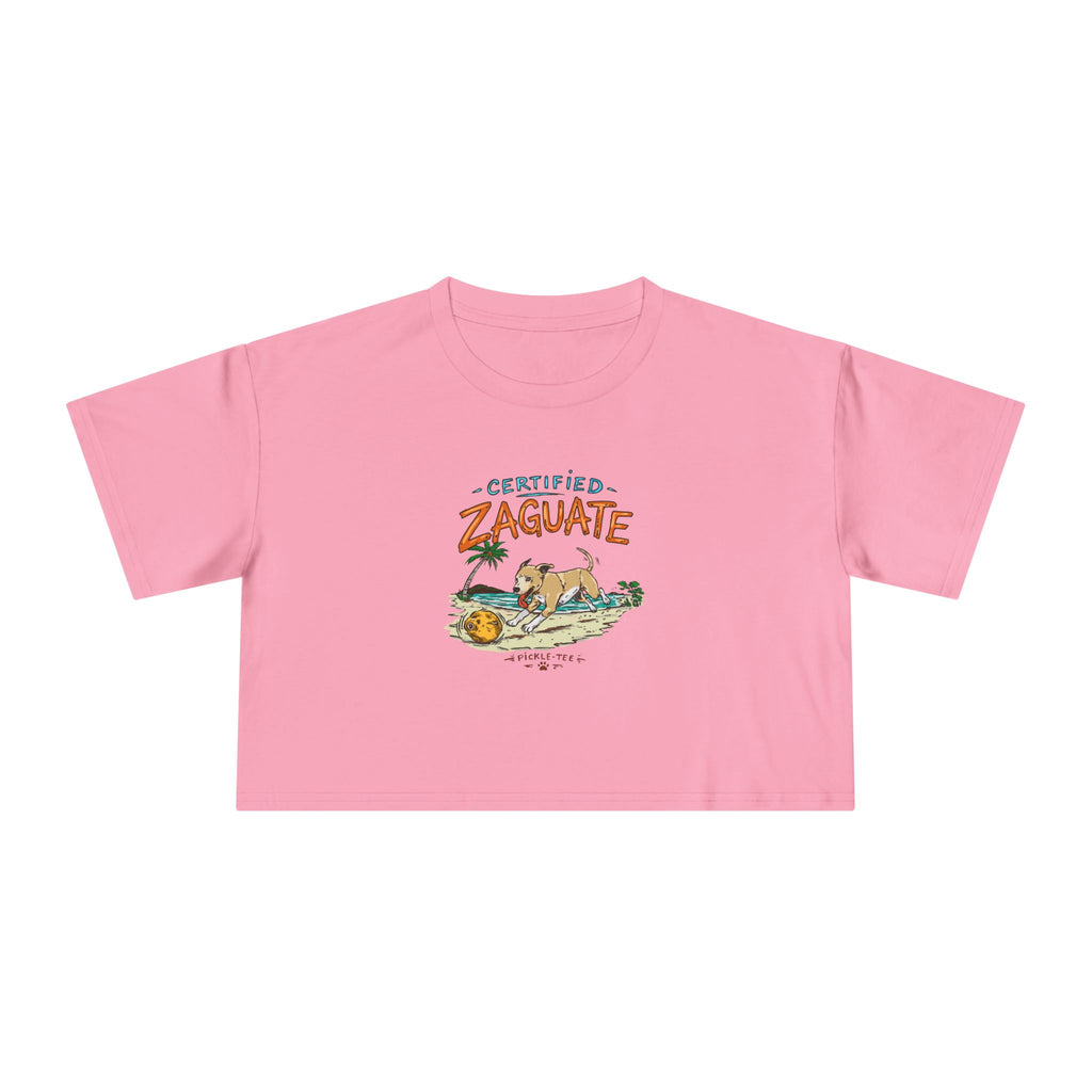 Certified Zaguate Women's Crop Tee