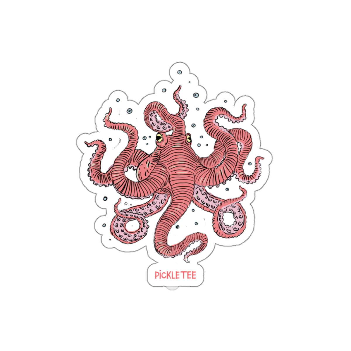 Octopus Die-Cut Stickers