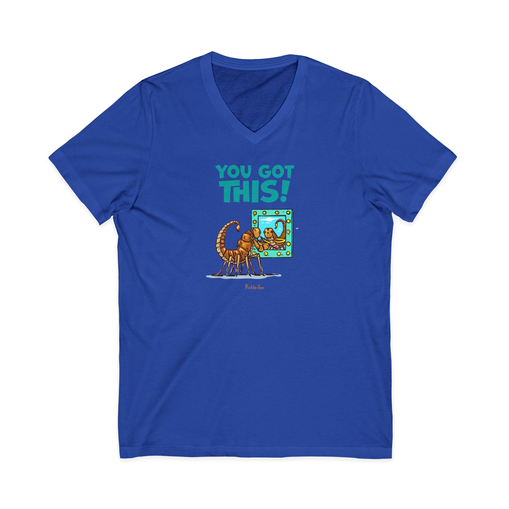 You Got This! Unisex V-Neck Tee