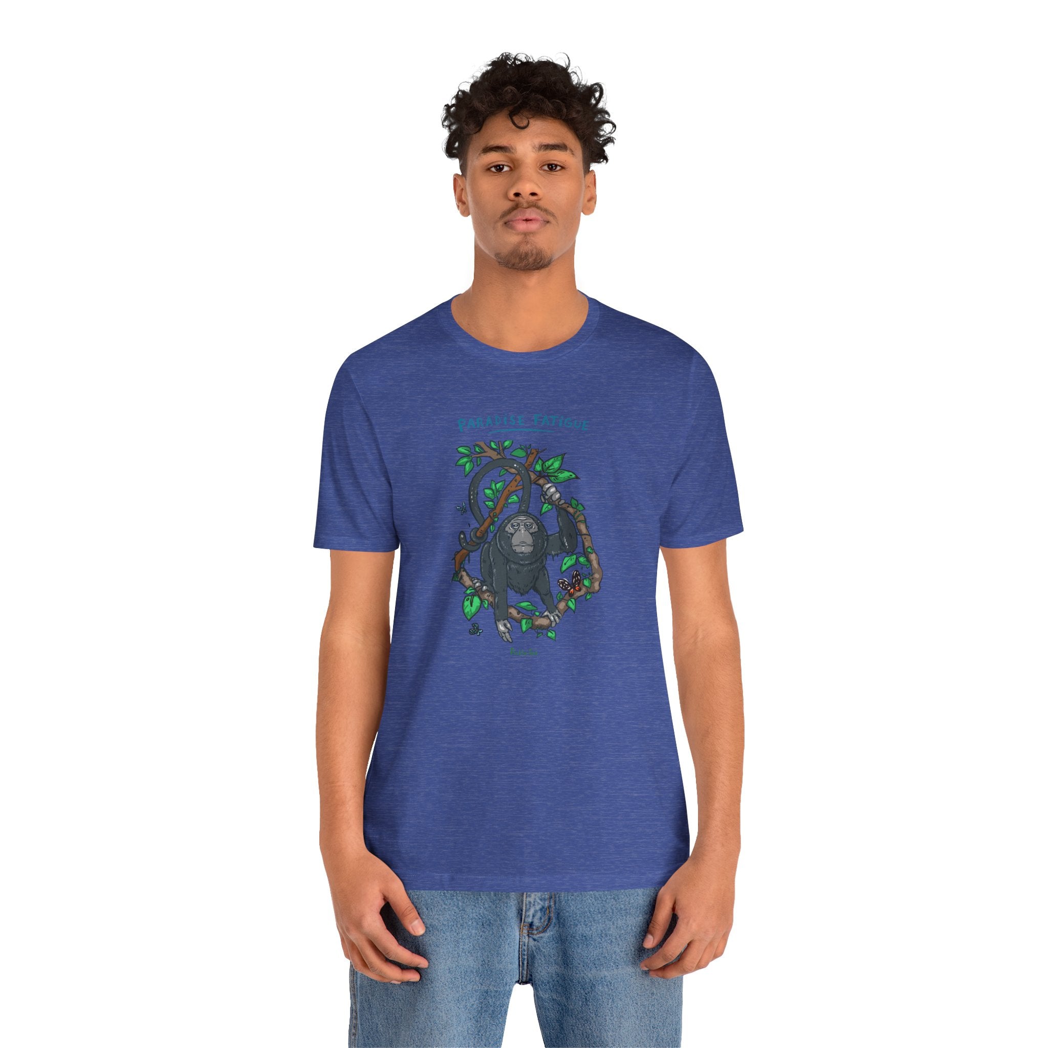 Monkey Paradise Unisex Crew Neck Tee