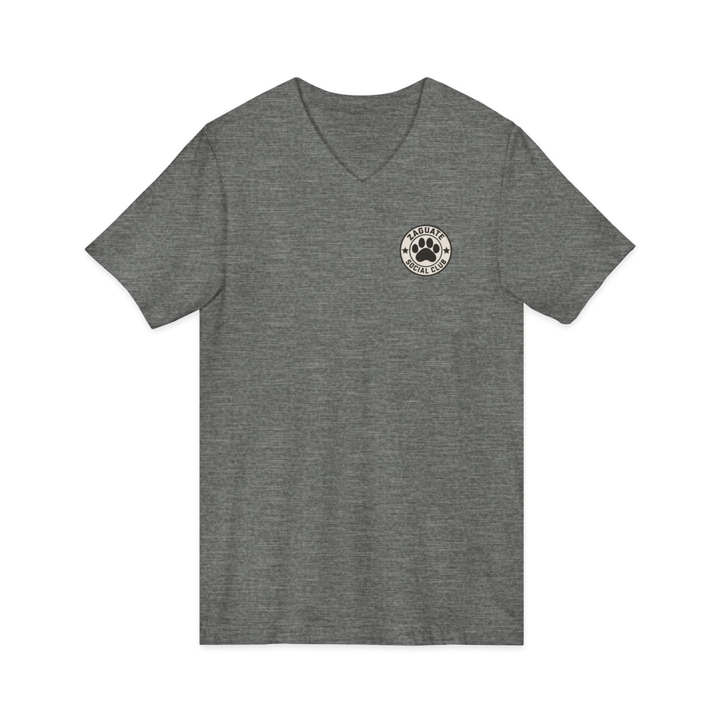 Zaguate Social Club, Jasper Unisex V-Neck Tee