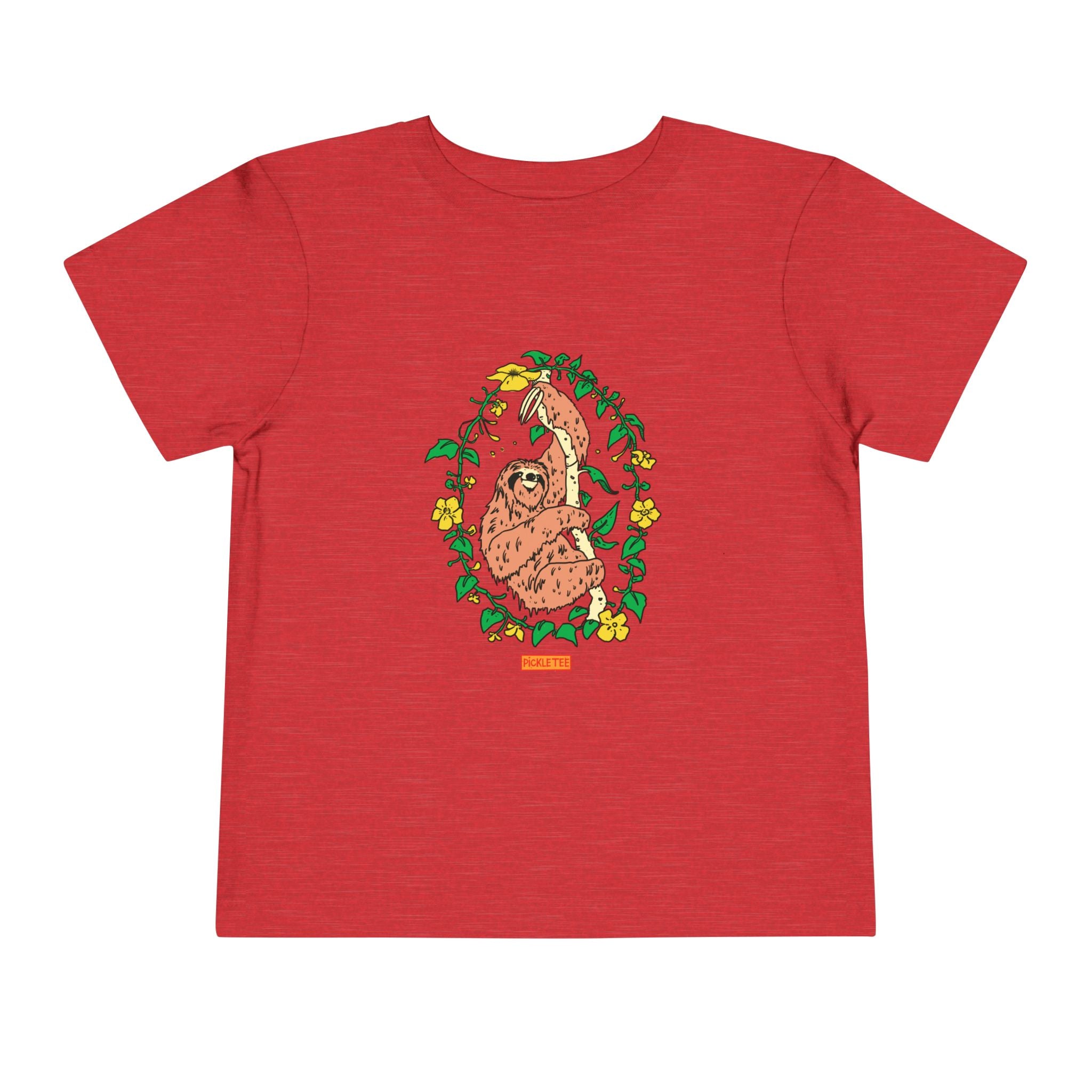 Sloth Toddler Short Sleeve Tee