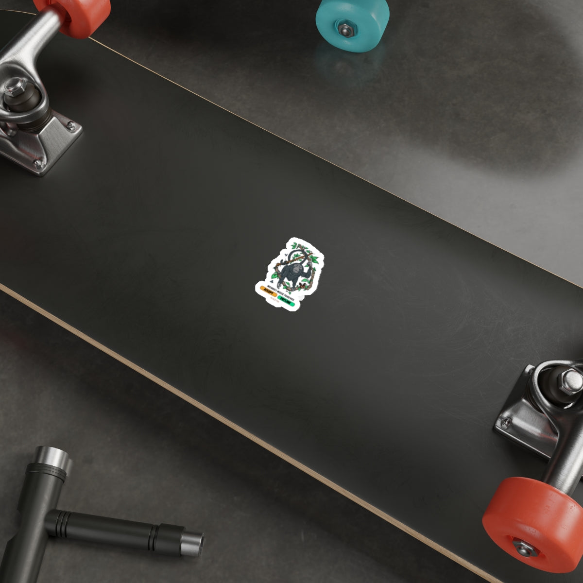 Monkey Mode Die-Cut Stickers
