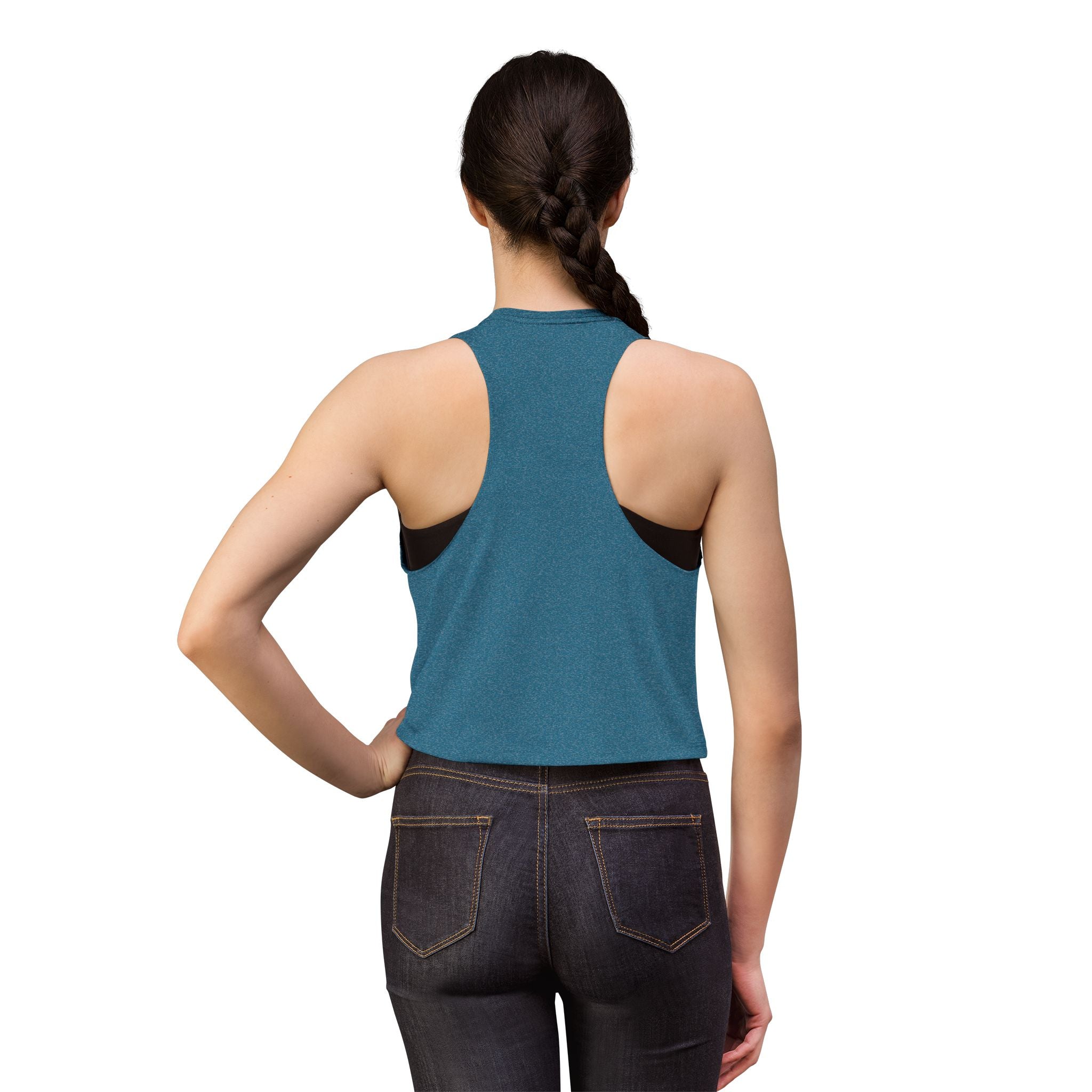Zaguate Social Club - Goose Women's Racerback Crop Tank