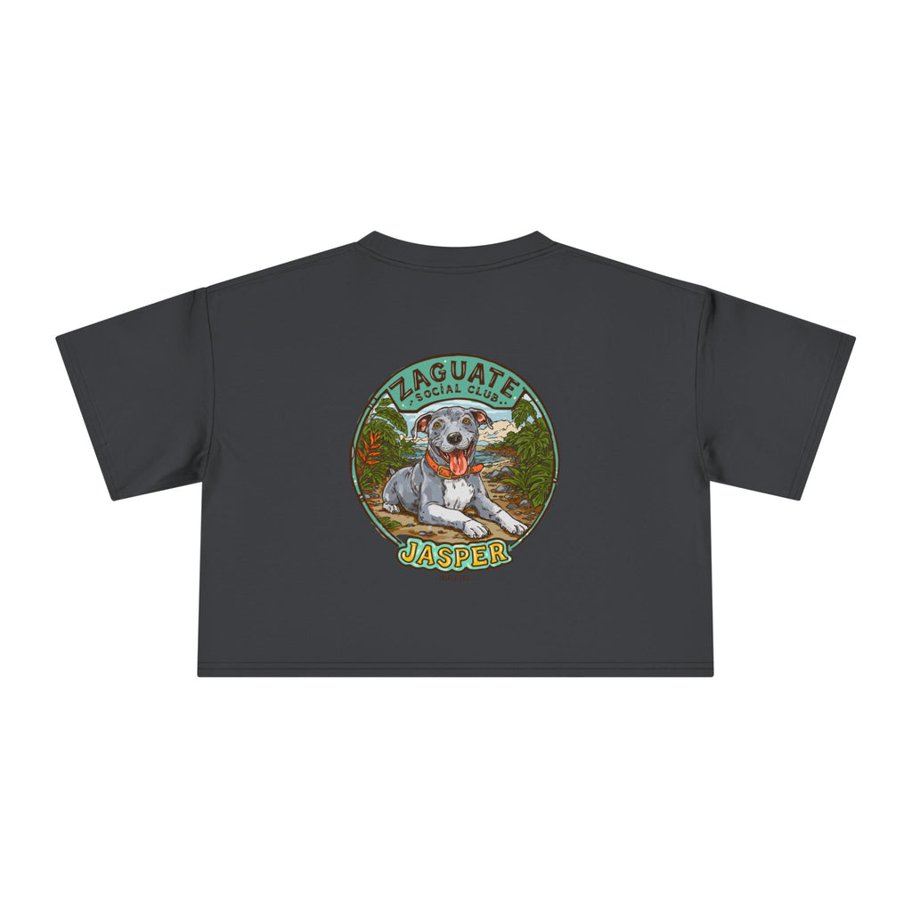 Zaguate Social Club- Jasper, Women's Crop Tee