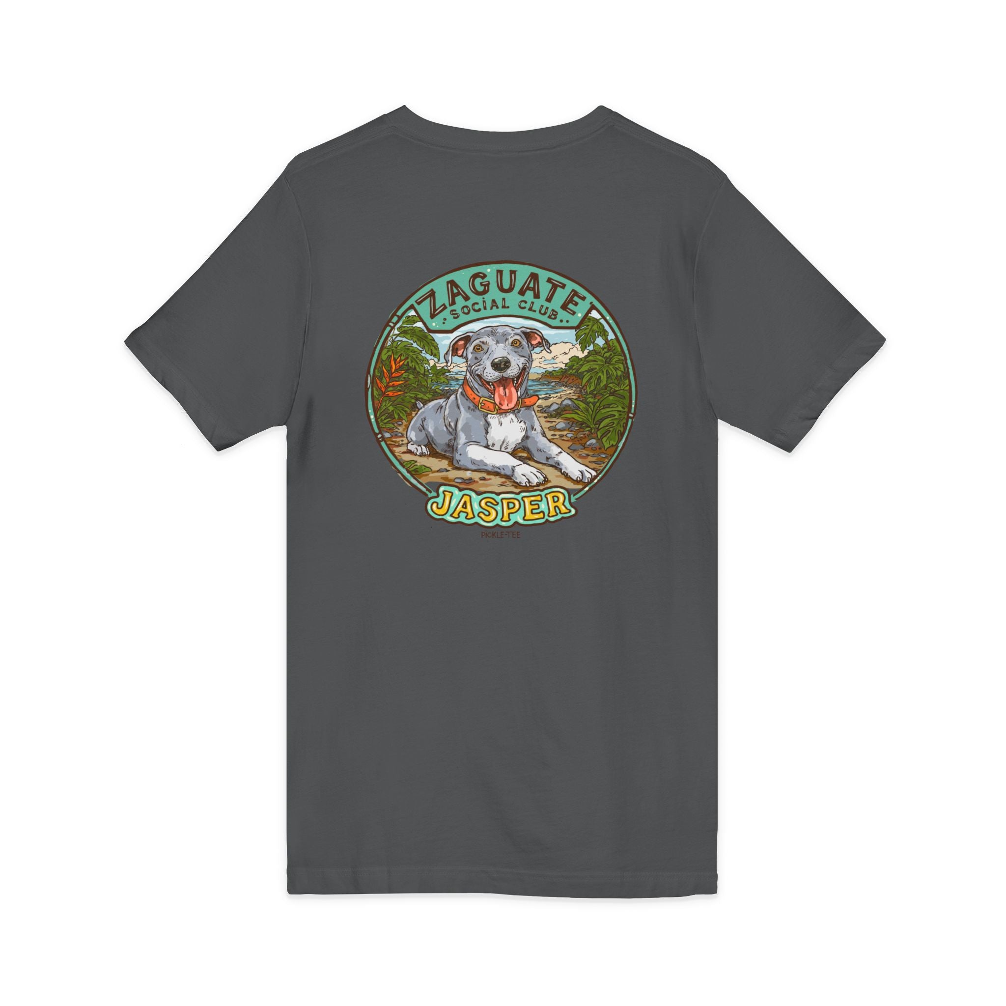 Zaguate Social Club, Jasper Unisex V-Neck Tee
