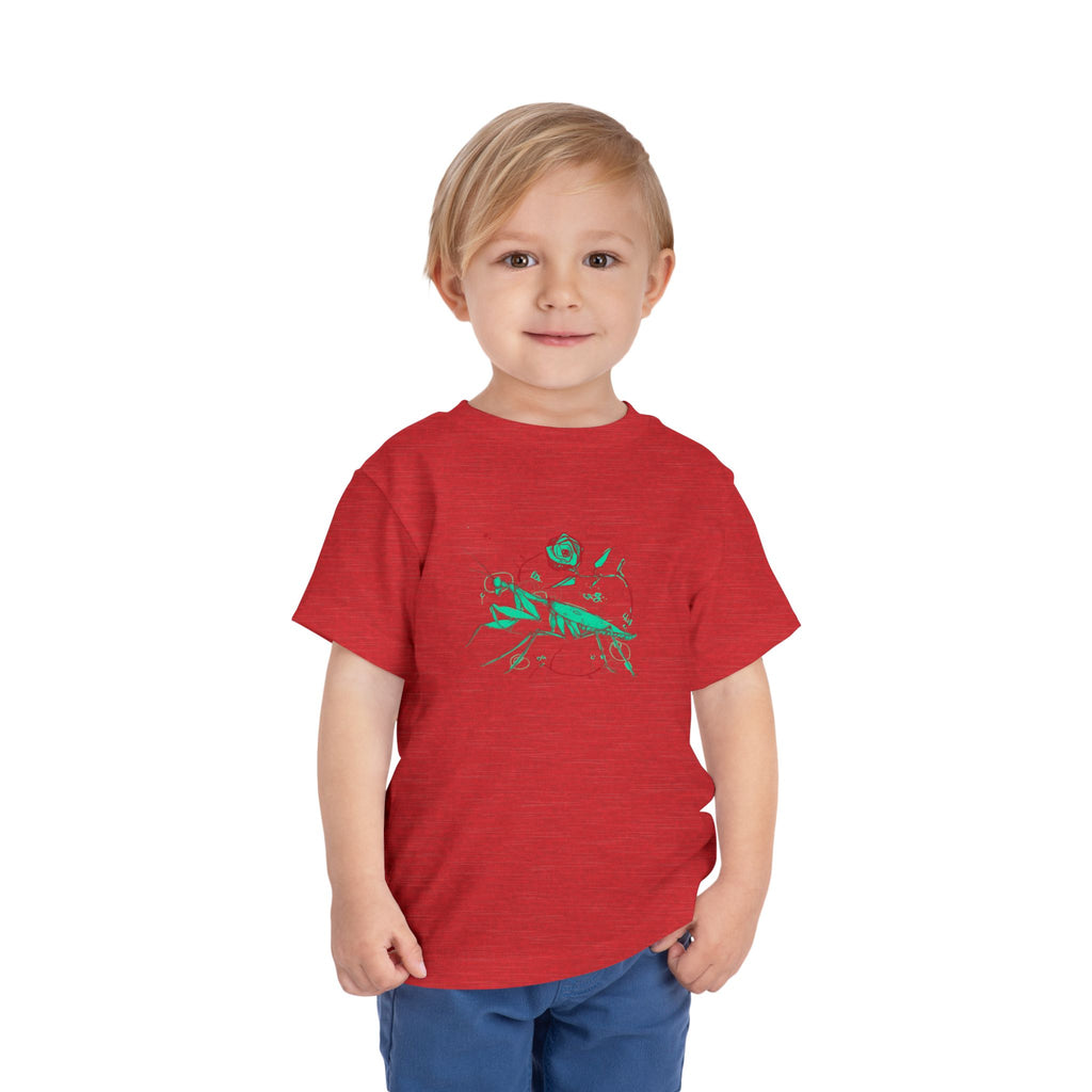 Praying Mantis Toddler Short Sleeve Tee