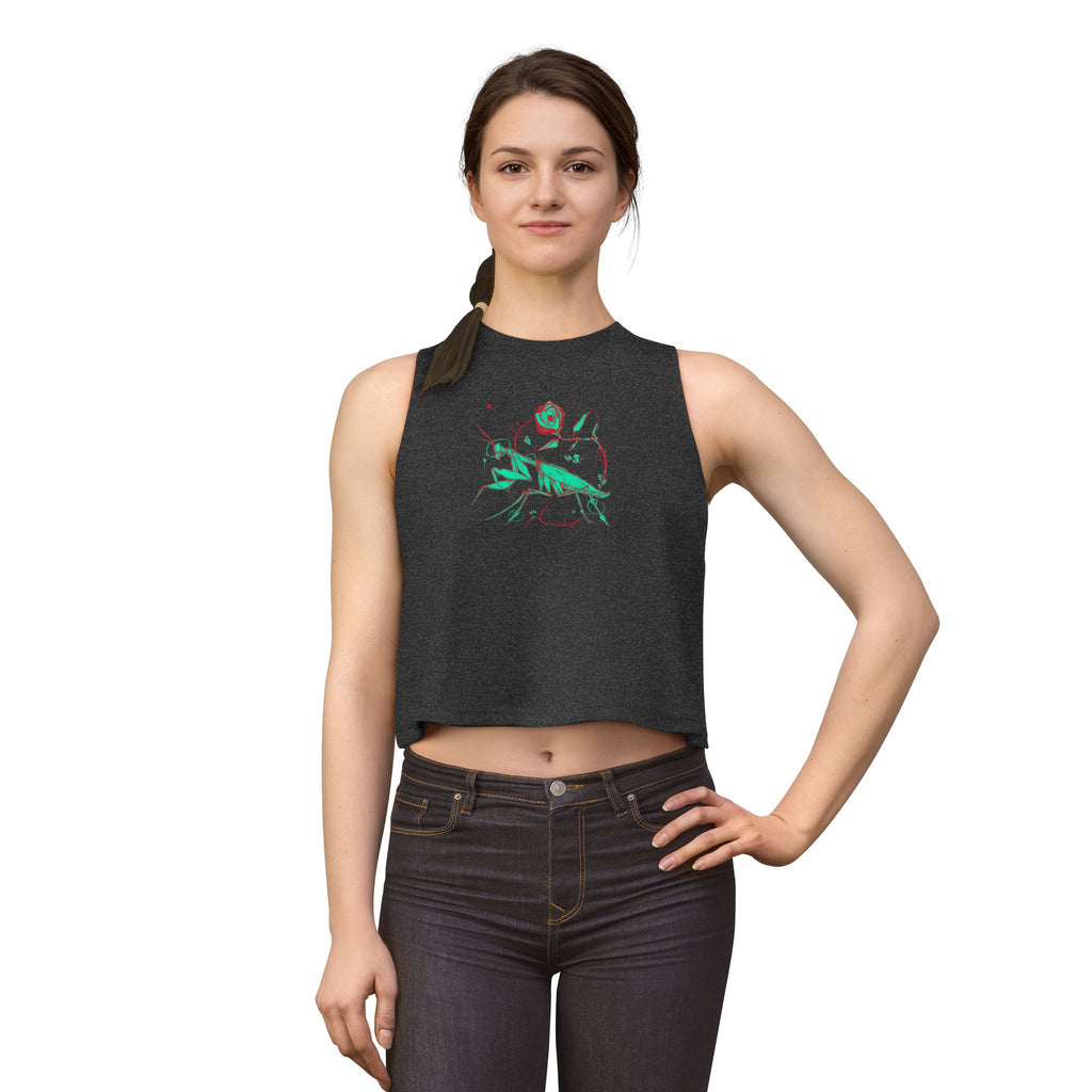 Praying Mantis Women's Crop Top