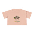 Sloth Tasks Women's Crop Tee