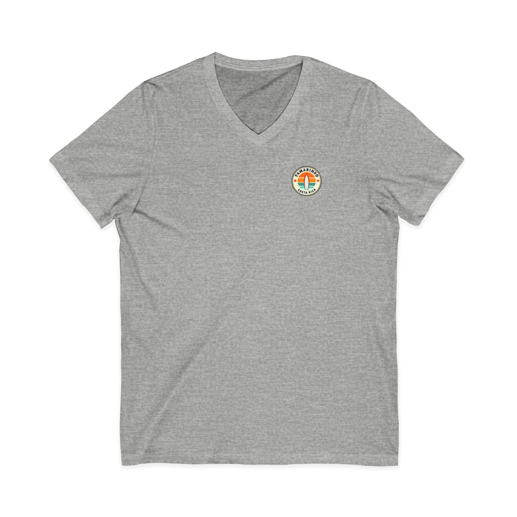 GPS LIED Front Logo Tamarindo Costa Rica Unisex  V-Neck Tee