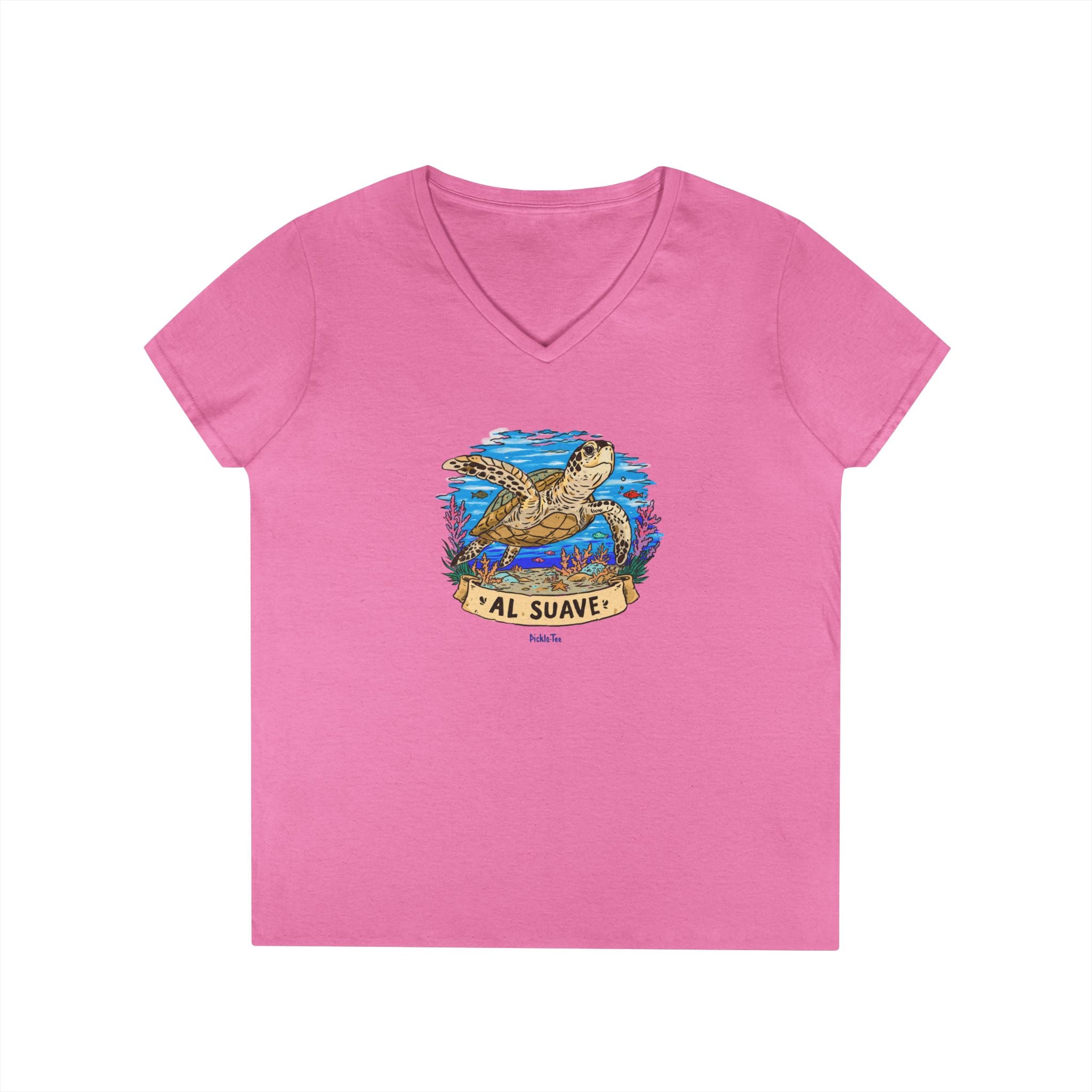 Sea Turtle, Women’s V-Neck Tee