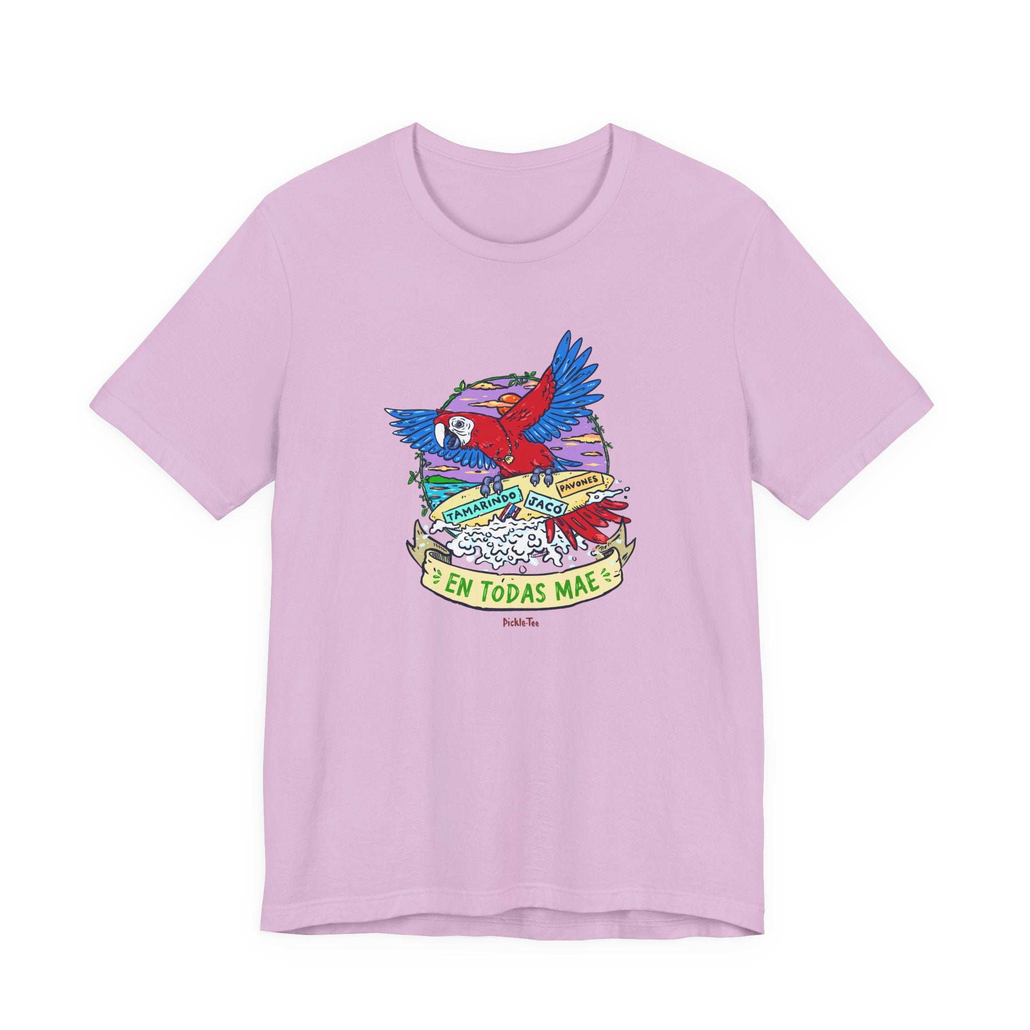 Macaw En Todas Mae Unisex Crew Neck Tee