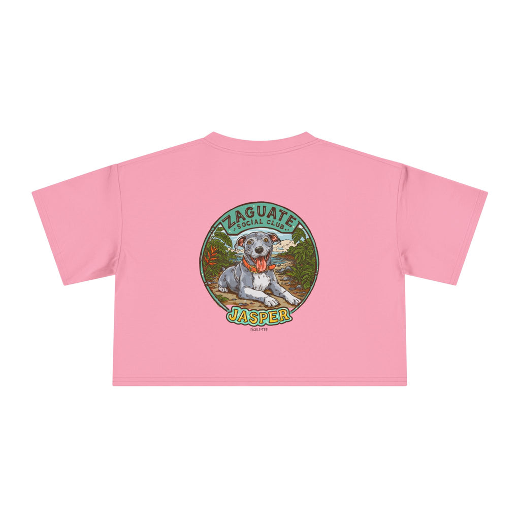 Zaguate Social Club- Jasper, Women's Crop Tee