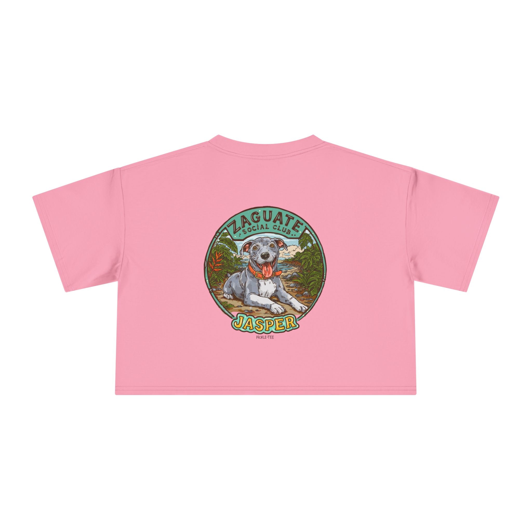 Zaguate Social Club- Jasper, Women's Crop Tee