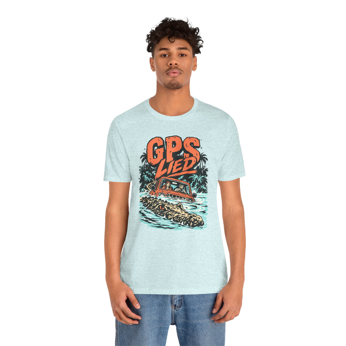 GPS LIED Unisex Jersey Short Sleeve Tee