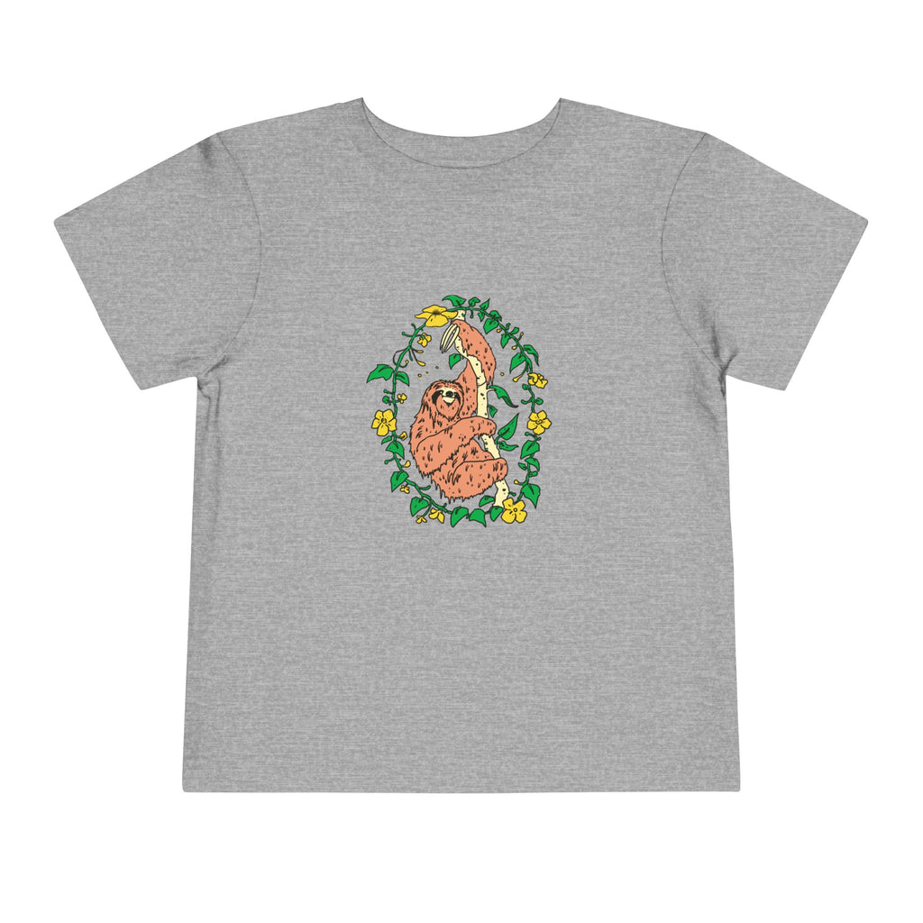 Sloth Toddler Short Sleeve Tee