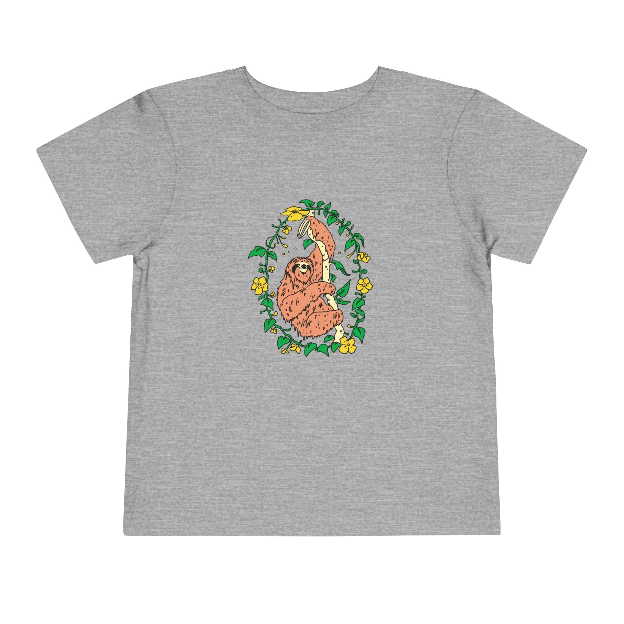 Sloth Toddler Short Sleeve Tee
