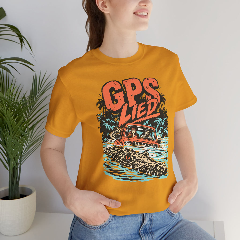 GPS LIED Unisex Jersey Short Sleeve Tee