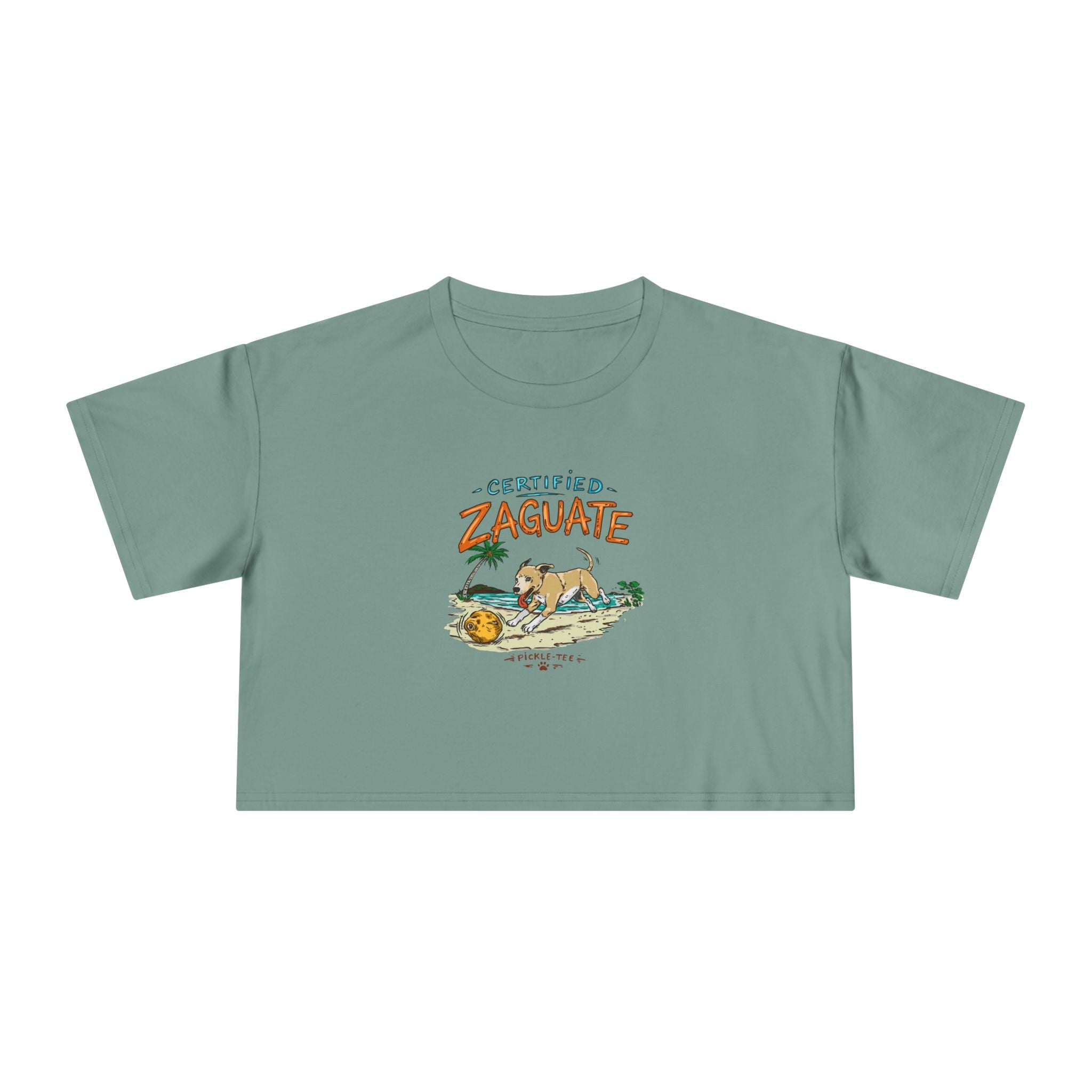 Certified Zaguate Women's Crop Tee